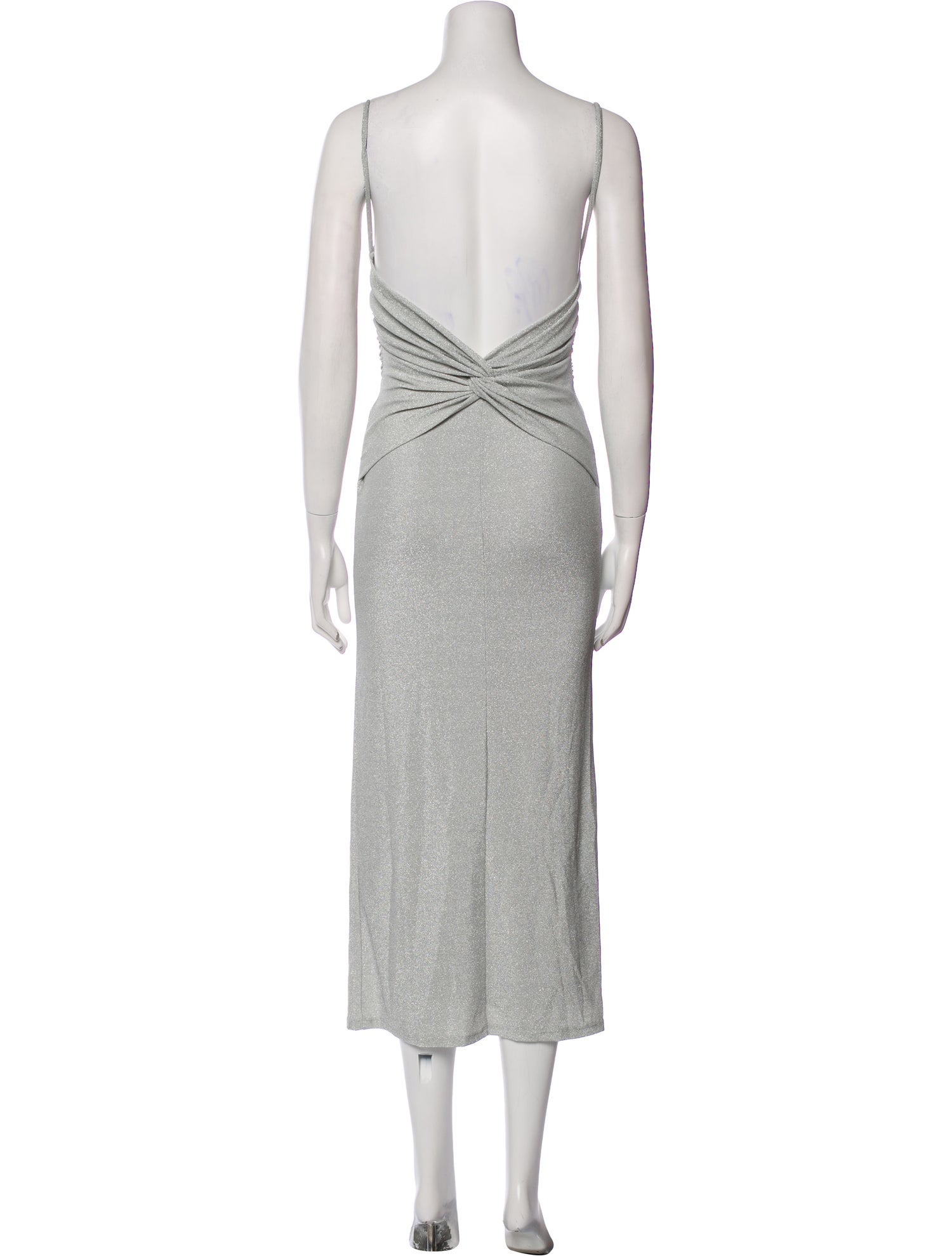 Reformation Square Neckline Long Dress